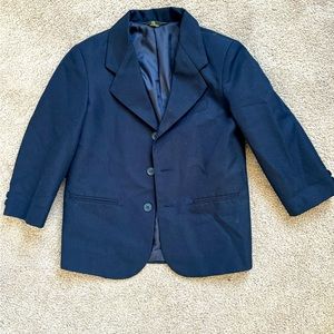 Boys Navy Blue Blazer - Size 8. Excellent condition.